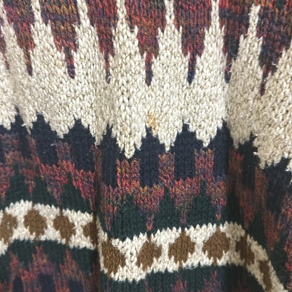 EUC Vintage Lake Harmony USA Cotton Sweater Large - Picture 2 of 3